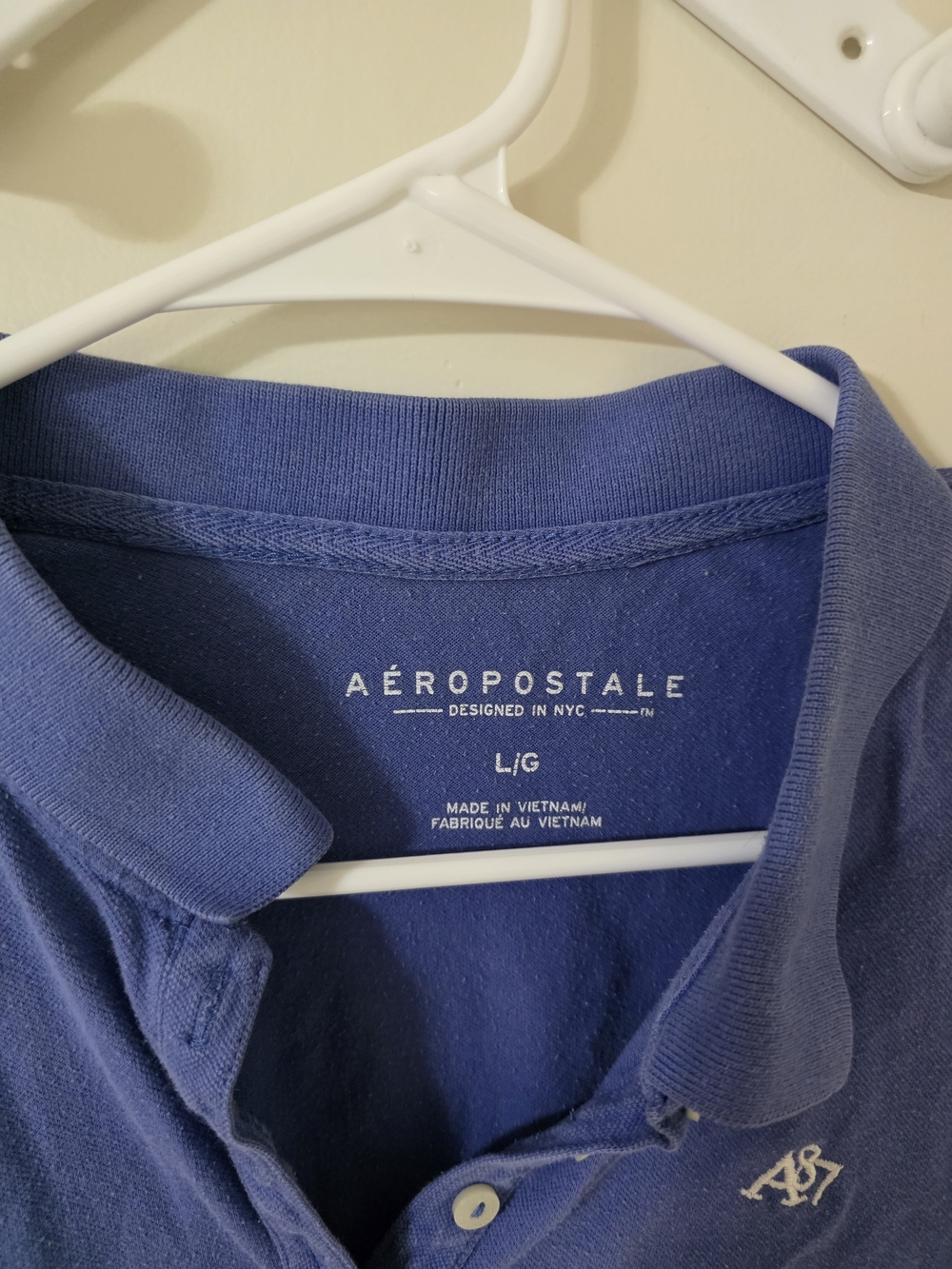 Aéropostale Girl's Blue Polo Shirt
